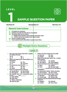 One For All Olympiad Previous Years' Solved Papers, Class-6 General Knowledge Book (For 2023 Exam) 