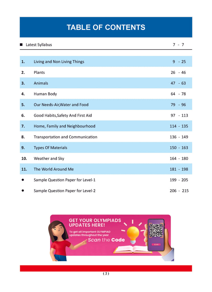 One For All Olympiad Previous Years' Solved Papers Class 1 (Set of 2 Books) Maths & Science for 2024-25 Exam Oswaal Books and Learning Private Limited