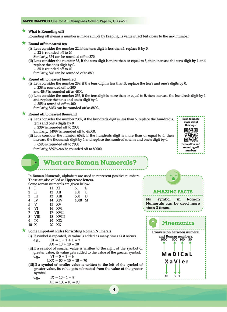 One For All Olympiad Previous Years' Solved Papers Class 6 (Set of 2 Books) Maths & Science for 2024-25 Exam Oswaal Books and Learning Private Limited