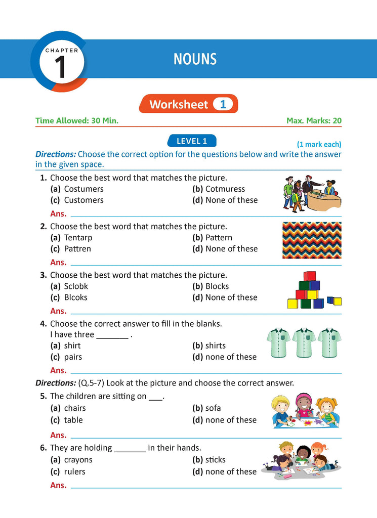 One For All Olympiad Workbook Class 2 English for 2024-25 Exam Oswaal Books and Learning Private Limited