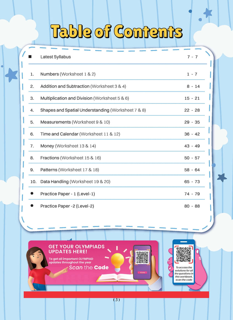 One For All Olympiad Workbook Class 2 Maths for 2024-25 Exam Oswaal Books and Learning Private Limited