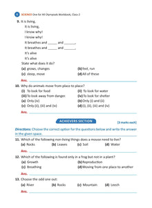 One For All Olympiad Workbook Class 2 Science for 2024-25 Exam Oswaal Books and Learning Private Limited