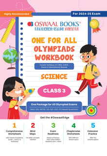 One For All Olympiad Workbook Class 3 English for 2024-25 Exam Oswaal Books and Learning Private Limited