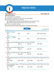 One For All Olympiad Workbook Class 4 Mathematics for 2024-25 Exam Oswaal Books and Learning Private Limited