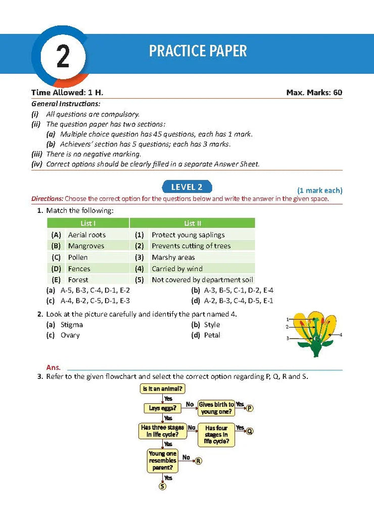 One For All Olympiad Workbook Class 4 Science for 2024-25 Exam Oswaal Books and Learning Private Limited