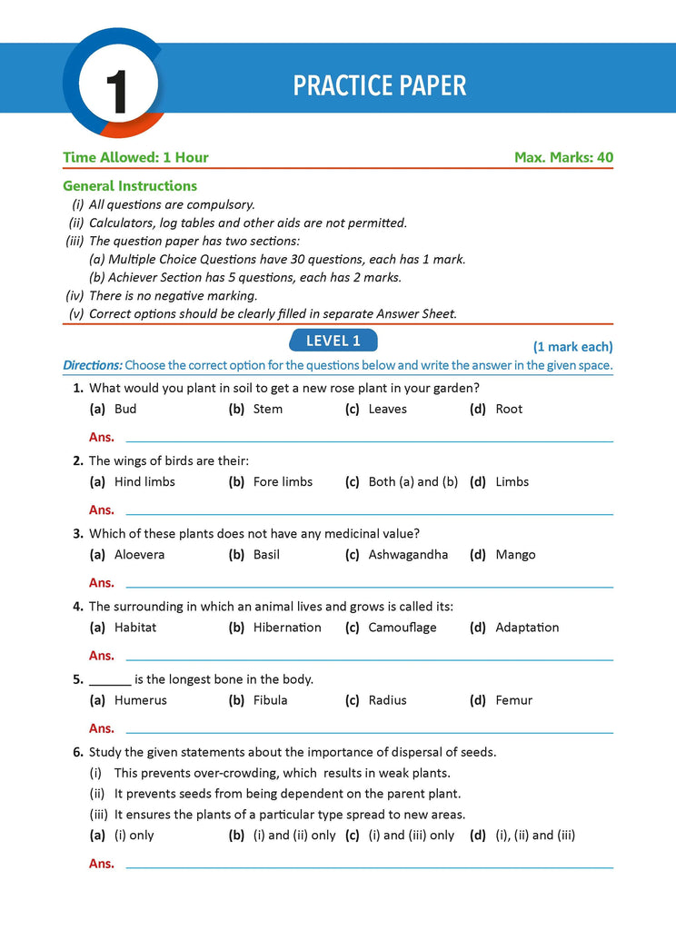 One For All Olympiad Workbook Class 5 Science for 2024-25 Exam Oswaal Books and Learning Private Limited