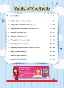 One For All Olympiad Workbook Class 6 Mathematics for 2024-25 Exam Oswaal Books and Learning Private Limited