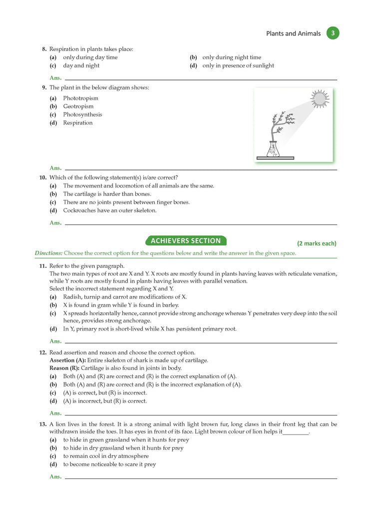 One For All Olympiad Workbook Class 6 Science for 2024-25 Exam Oswaal Books and Learning Private Limited