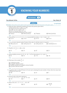 One For All Olympiad Workbook Class 7 Mathematics for 2024-25 Exam Oswaal Books and Learning Private Limited