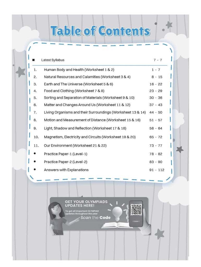 One For All Olympiad Workbook Class 7 Science for 2024-25 Exam Oswaal Books and Learning Private Limited