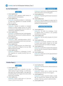 One For All Olympiad Workbook Class 7 Science for 2024-25 Exam Oswaal Books and Learning Private Limited