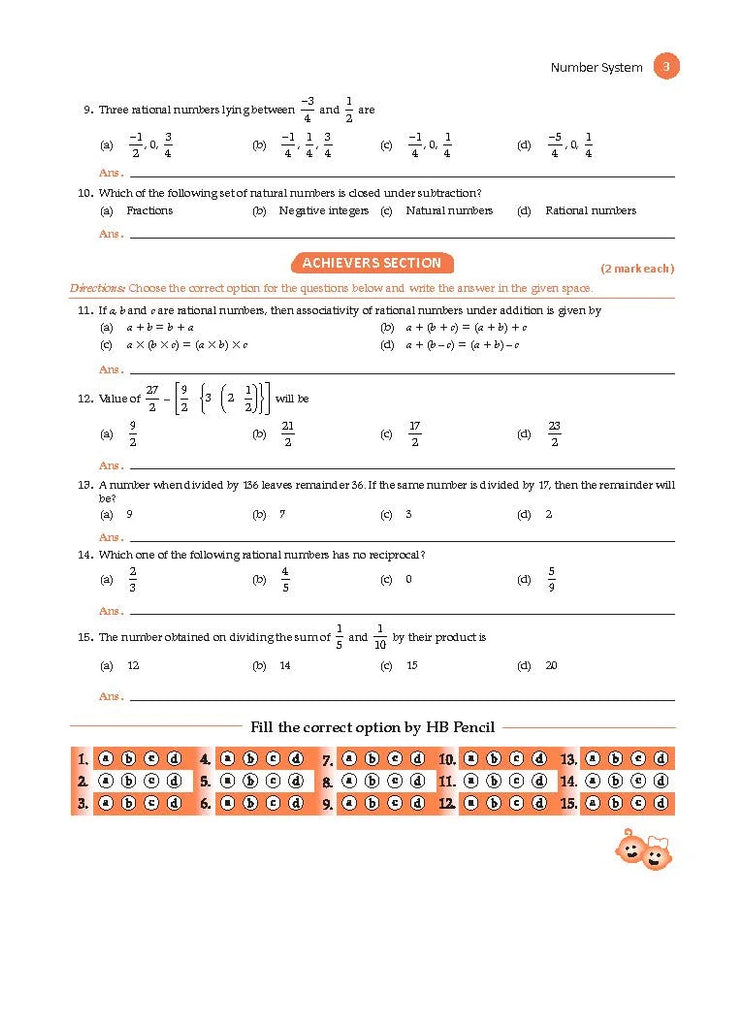 One For All Olympiad Workbook Class 8 Mathematics for 2024-25 Exam Oswaal Books and Learning Private Limited