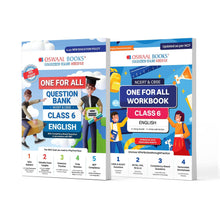 One For All Question Bank + One For All Workbook (NCERT & CBSE) Class 6 English (Set of 2 Books) | Updated As Per NCF For Latest Exam Oswaal Books and Learning Private Limited