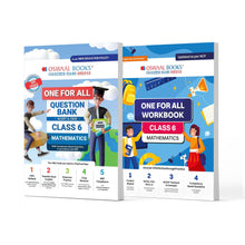 One For All Question Bank + One For All Workbook (NCERT & CBSE) Class 6 Mathematics (Set of 2 Books) | Updated As Per NCF For Latest Exam Oswaal Books and Learning Private Limited