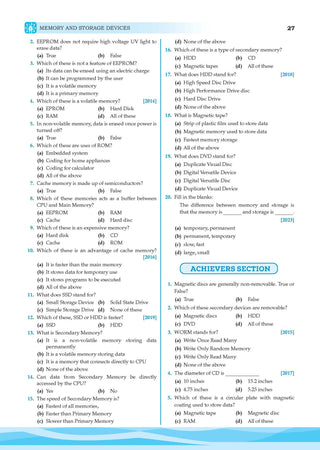 One for All Olympiads Chapter-wise Previous Years' Solved Papers, Prep-Guide (with Level 1, 2 & Achievers Section) Class 7 Cyber For 2026 Exam 