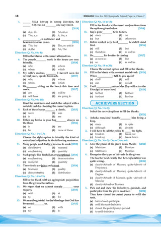 One for All Olympiads Chapter-wise Previous Years' Solved Papers, Prep-Guide (with Level 1, 2 & Achievers Section) Class 7 English For 2026 Exam 