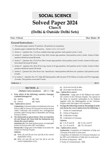 Oswaal CBSE 10 Years Solved Papers- Class 10 English Language and Literature | Sanskrit | Social Science | Science Mathematics Standard | Basic For 2025 Exam Oswaal Books and Learning Private Limited