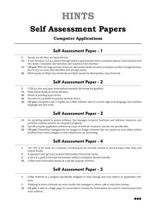 Oswaal CBSE Sample Question Papers Class 9 Computer Application Book (For 2025 Exam) Oswaal Books