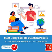 Oswaal Exclusive Mock Papers 2023 - ICSE - Class 10th - Chemistry Oswaal 360
