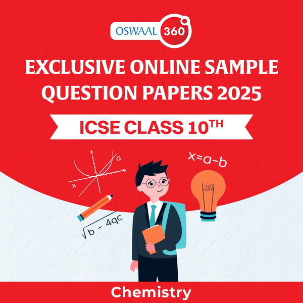 Oswaal Exclusive Online Sample Question Papers 2025 - ICSE - Class 10th - Chemistry