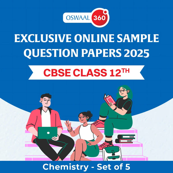 Oswaal Exclusive Online Sample Questions Papers 2025 - CBSE - Class 12th - Chemistry - Set of 5