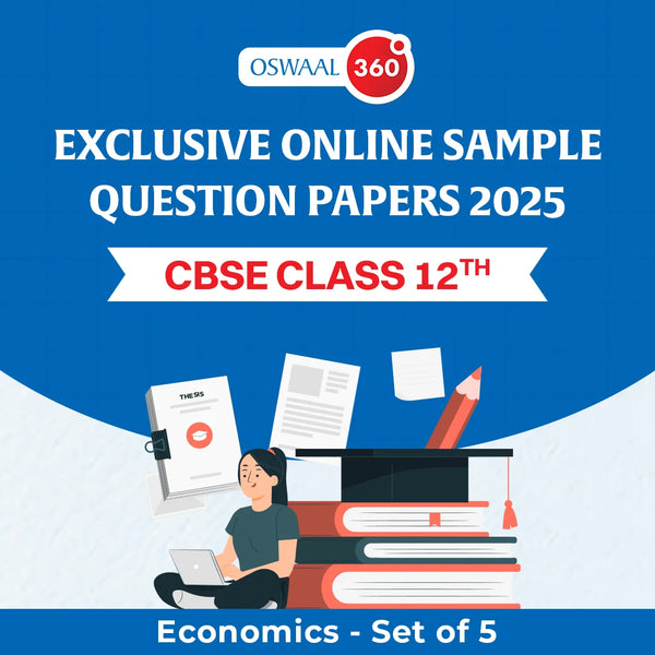 Oswaal Exclusive Online Sample Questions Papers 2025 - CBSE - Class 12th - Economics - Set of 5