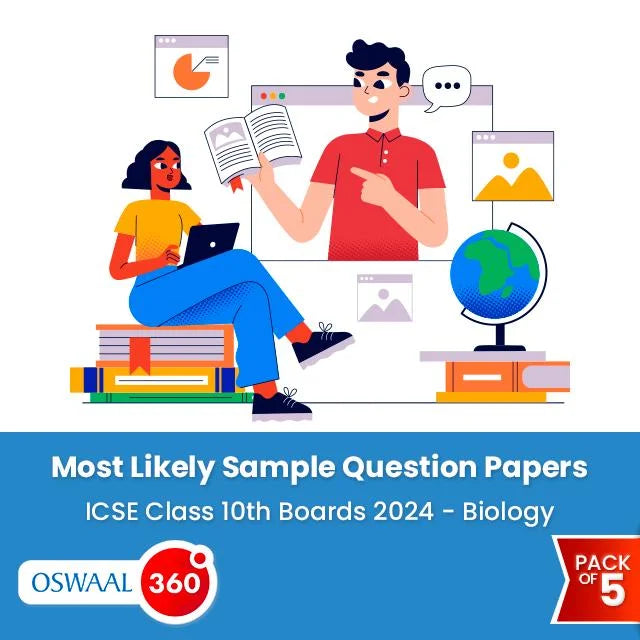 Oswaal ICSE Class 10th Biology - Most Likely Sample Question Papers for Boards 2024 - Pack of 5 Oswaal 360