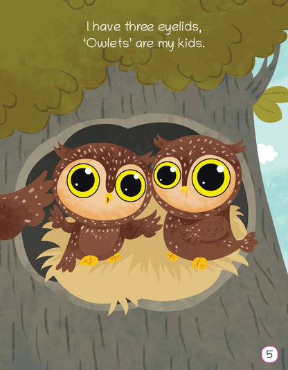 Oswaal Lil Legends Know Me Series - Birds | I am an Owl | Fascinating Bird Book | Exciting Illustrated Book | For kids |  Age 2+ Years - Oswaal Books