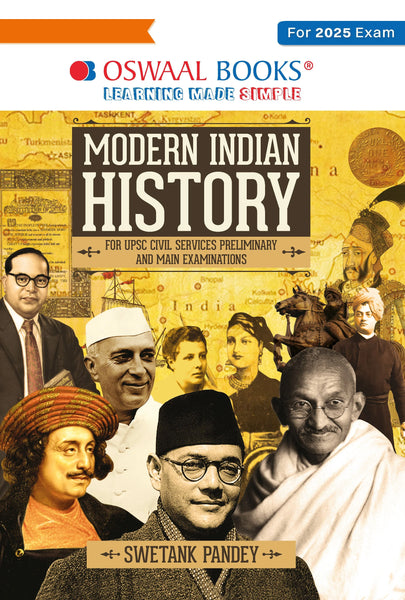 Oswaal Modern Indian History for UPSC civil services preliminary and main examinations