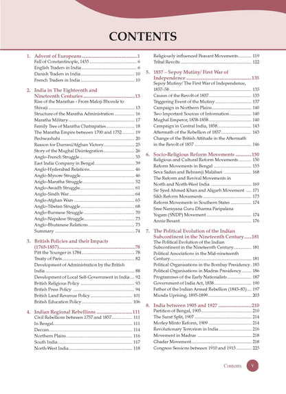 Oswaal Modern Indian History for UPSC civil services preliminary and main examinations - Oswaal Books