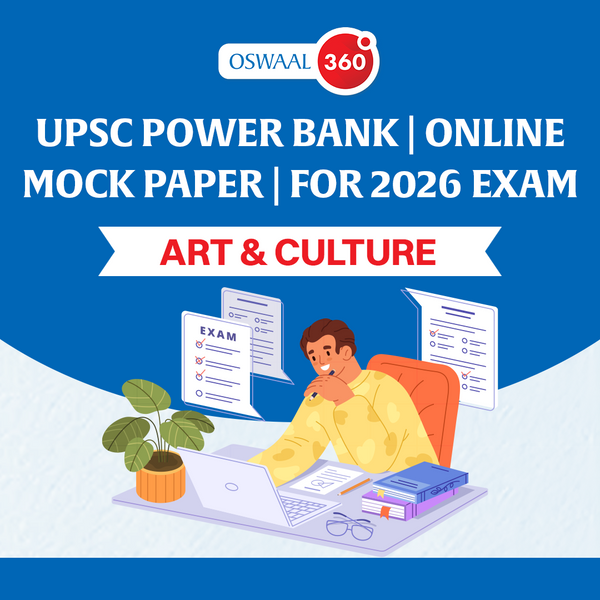 UPSC Power Bank Art & Culture | Online Mock Papers | For 2026 Exam