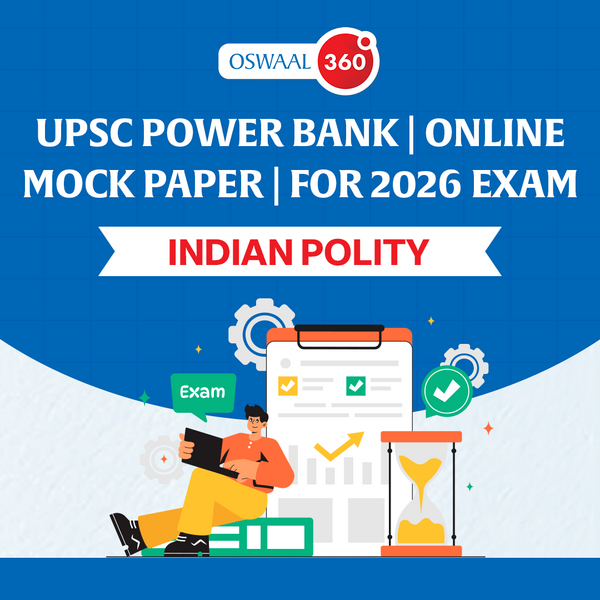 UPSC Power Bank Indian Polity | Online Mock Papers | For 2026 Exam