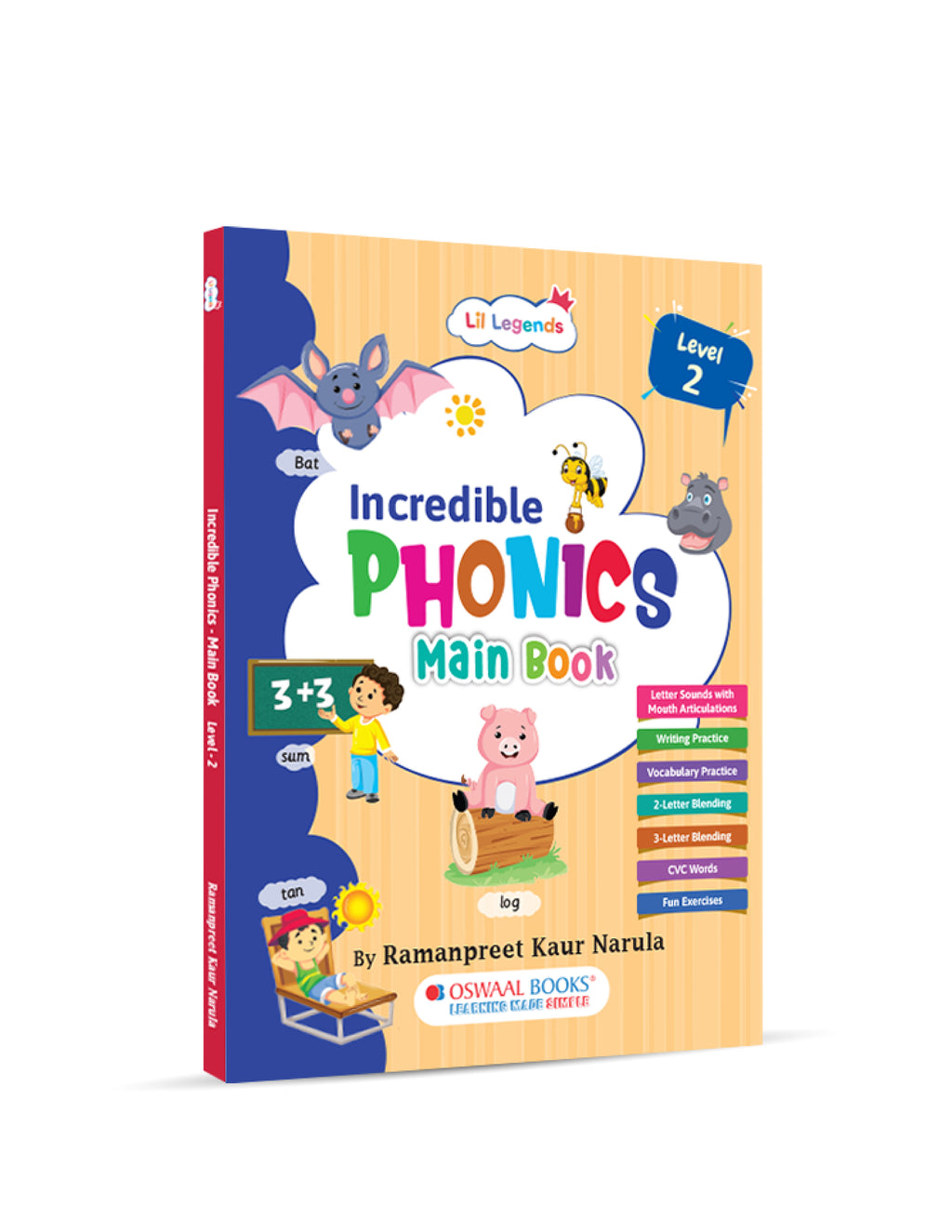 Incredible Phonics Workbook Level 2 Part 1 | CVC Mastery & Articulation ...