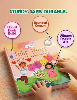 Lil Legends Tulip Tunes Rhymes That Bloom Smiles Book 3 for Kids | Early Literacy Rhymes | Phonemic Awareness & Reading Confidence | Picture Book | Age 5 Years