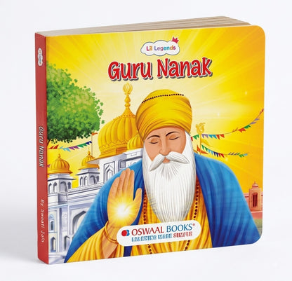 Lil Legends Guru Nanak Story Book for Kids | Tale of Kindness & Equality | Illustrated Biography | Moral Story Book | Cultural Learning Picture Book | Age 3+ Years