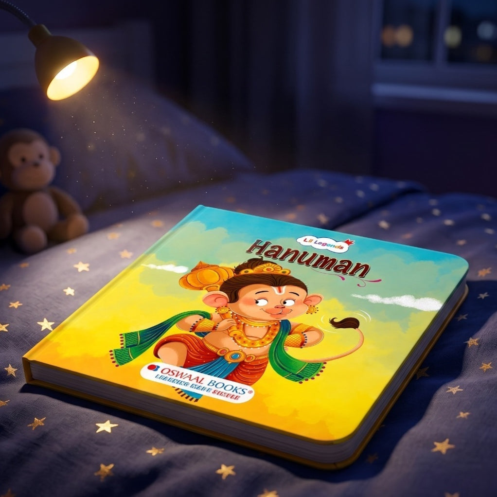 Lil Legends My Little Board Book of Mythological Tales of Lord Hanuman for Kids Age 3+ Years | Enchanting Indian Stories with Colourful Illustrations | Hindu Mythology Picture Book