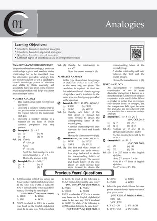 SSC (Staff Selection Commission)| Tier-1 | Chapter-wise & Topic-wise Question Bank 2011 to 2025| Reasoning | For 2026 Exam 