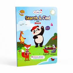 Lil Legends Interactive Learning Activity Book Search and Find with Winzie | Picture Puzzles | Builds Observation, Attention to Detail and Focus | For Nursery/LKG/UKG | Age 3-6