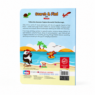 Lil Legends Interactive Learning Activity Book Search and Find with Winzie | Picture Puzzles | Builds Observation, Attention to Detail and Focus | For Nursery/LKG/UKG | Age 3-6