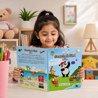 Lil Legends Interactive Learning Activity Book Search and Find with Winzie | Picture Puzzles | Builds Observation, Attention to Detail and Focus | For Nursery/LKG/UKG | Age 3-6