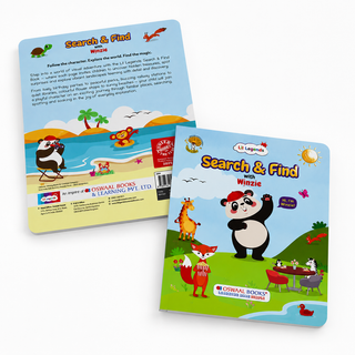 Lil Legends Interactive Learning Activity Book Search and Find with Winzie | Picture Puzzles | Builds Observation, Attention to Detail and Focus | For Nursery/LKG/UKG | Age 3-6