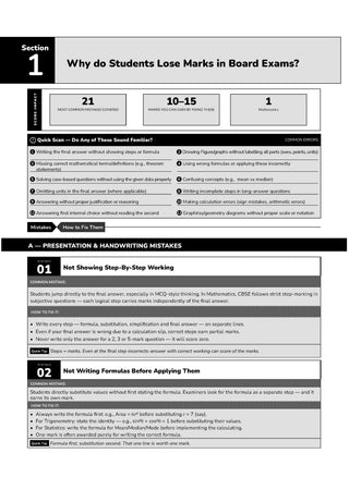 For 2nd Board on 15th May 2026 | CBSE Marks Booster Mathematics Standard Class 10 | Marks Improvement | Key Concepts with Exam Tips | Quick Revision | Score Boosters | 1st Boards Solved Papers