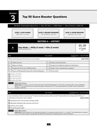 For 2nd Board on 21st May 2026 | CBSE Marks Booster Social Science Class 10 | Marks Improvement | Key Concepts with Exam Tips | Quick Revision | Score Boosters | 1st Boards 2026 Solved Papers