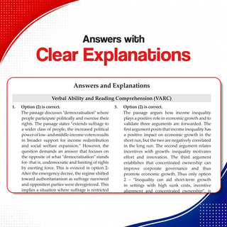 CAT (COMMON ADMISSION TEST) | 25 Years' | Chapter-wise & Topic-wise | Solved Papers | 1993 - 2008 & 2017 - 2025 | For 2026 Exam