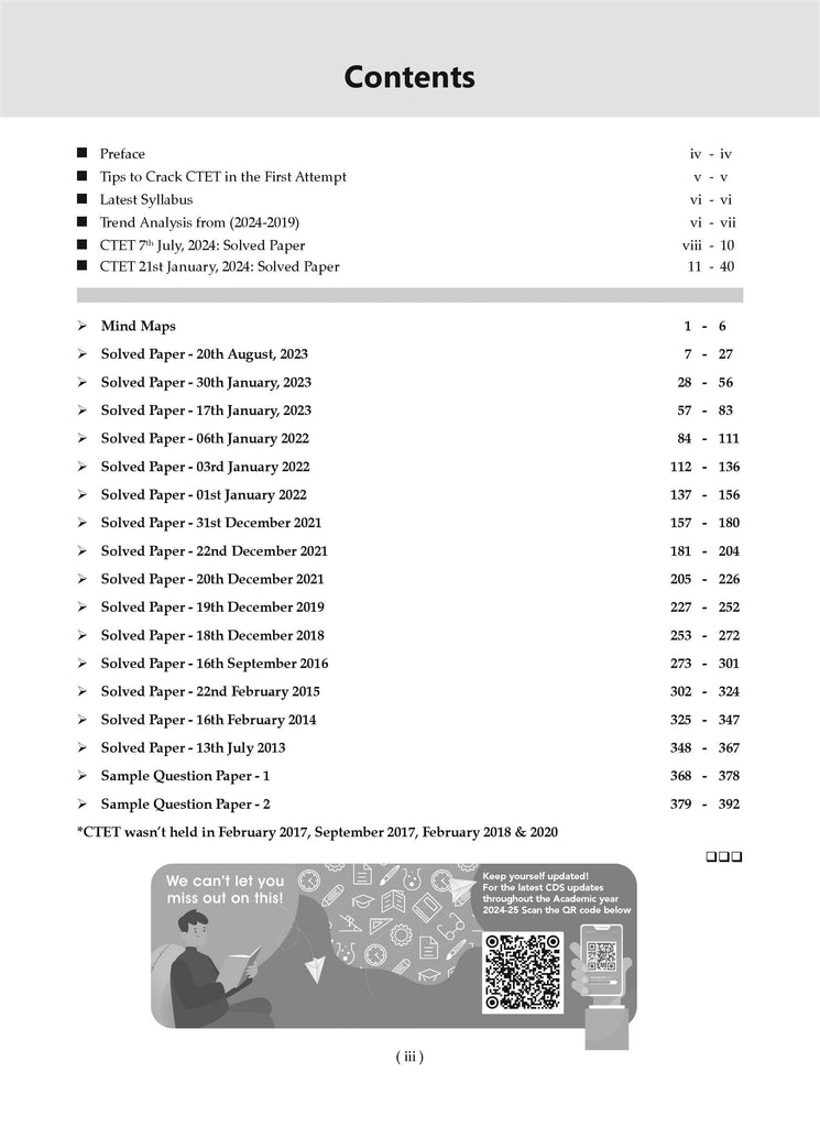 CTET (CENTRAL TEACHER ELIGIBILITY TEST) 17 Previous Solved Papers Year-wise (2013-2024 July) Paper-II (Classes 6 to 8) Social Science/Social Studies (For 2025 Exam) Oswaal Books and Learning Private Limited