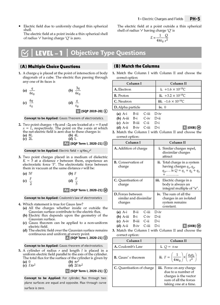 CBSE Competency Focused Questions (with MCQs & Case/Source Based Integrated Questions) | Chapter-wise | Class 12 | Science Stream (PCB) | Physics | Chemistry | Biology | For 2025 Exam Oswaal Books and Learning Private Limited