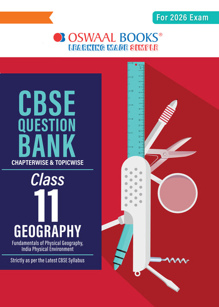 CBSE Question Bank Class 11 Geography For 2026 Exam