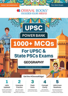 UPSC Power Bank Geography | For UPSC and State PSCs Exams | For 2024 Exam