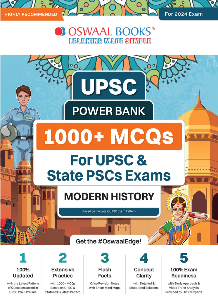 UPSC Power Bank Modern History | For UPSC and State PSCs Exams | For 2024 Exam