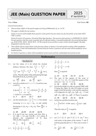 Ultimate JEE Maths Challenge: 1000 Practice ProblemsÂ 